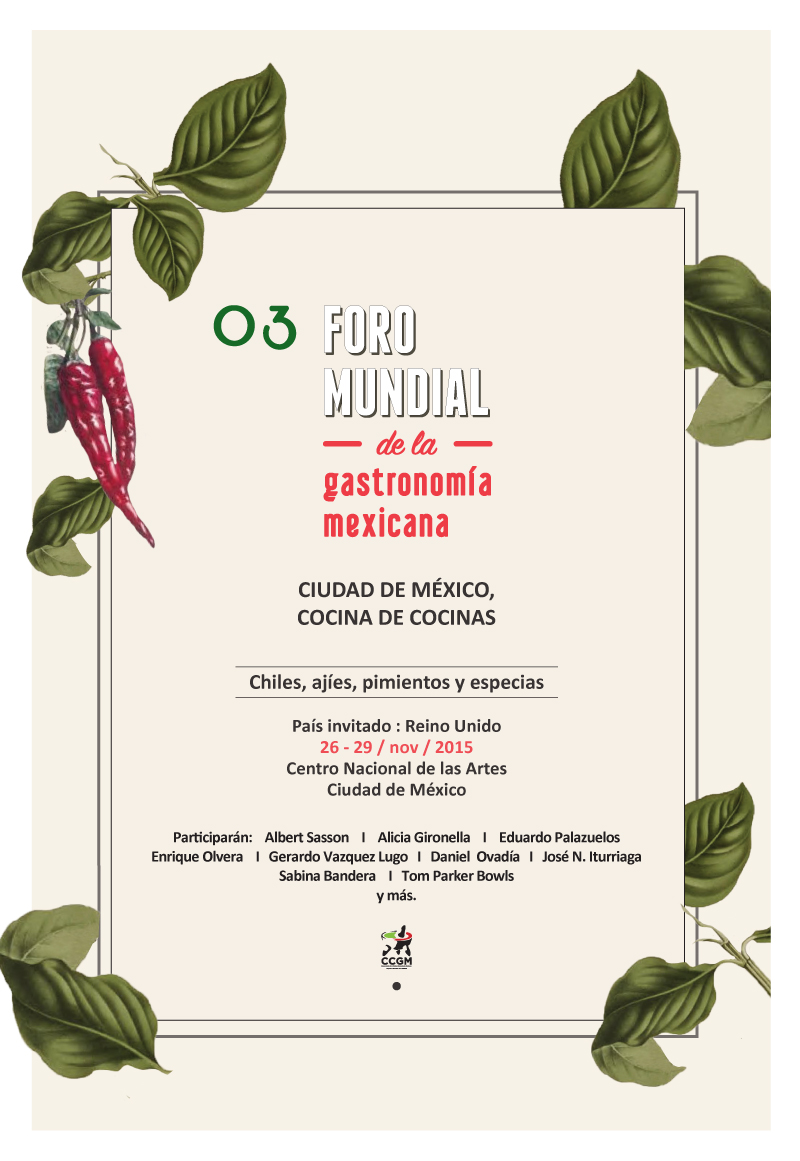 03 Foro Mundial De La Gastronomía Mexicana Ccgm 